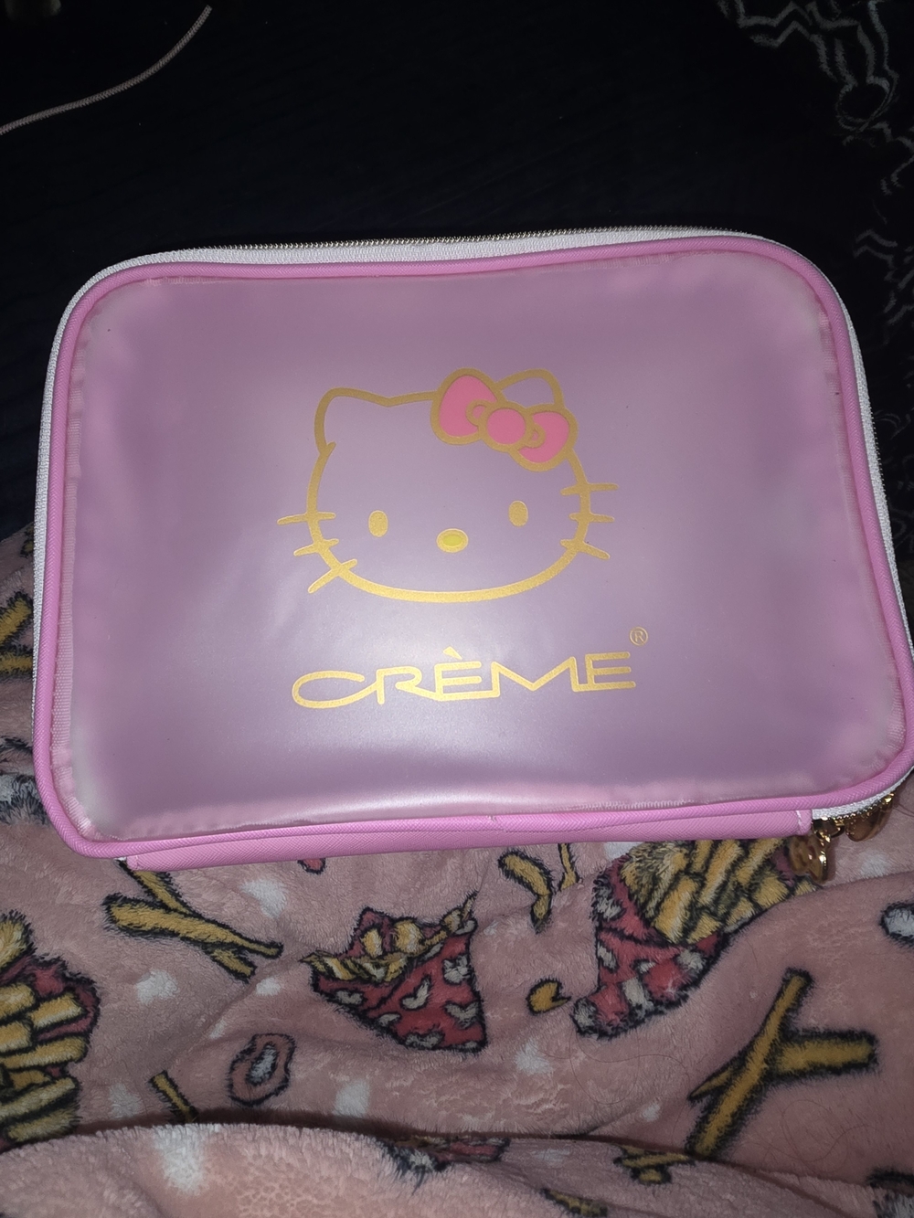 The Creme Shop X Hello Kitty Pink Travel Cosmetic Case Bag NwT